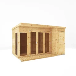 Mercia 12 X 8ft Garden Room With Side Shed