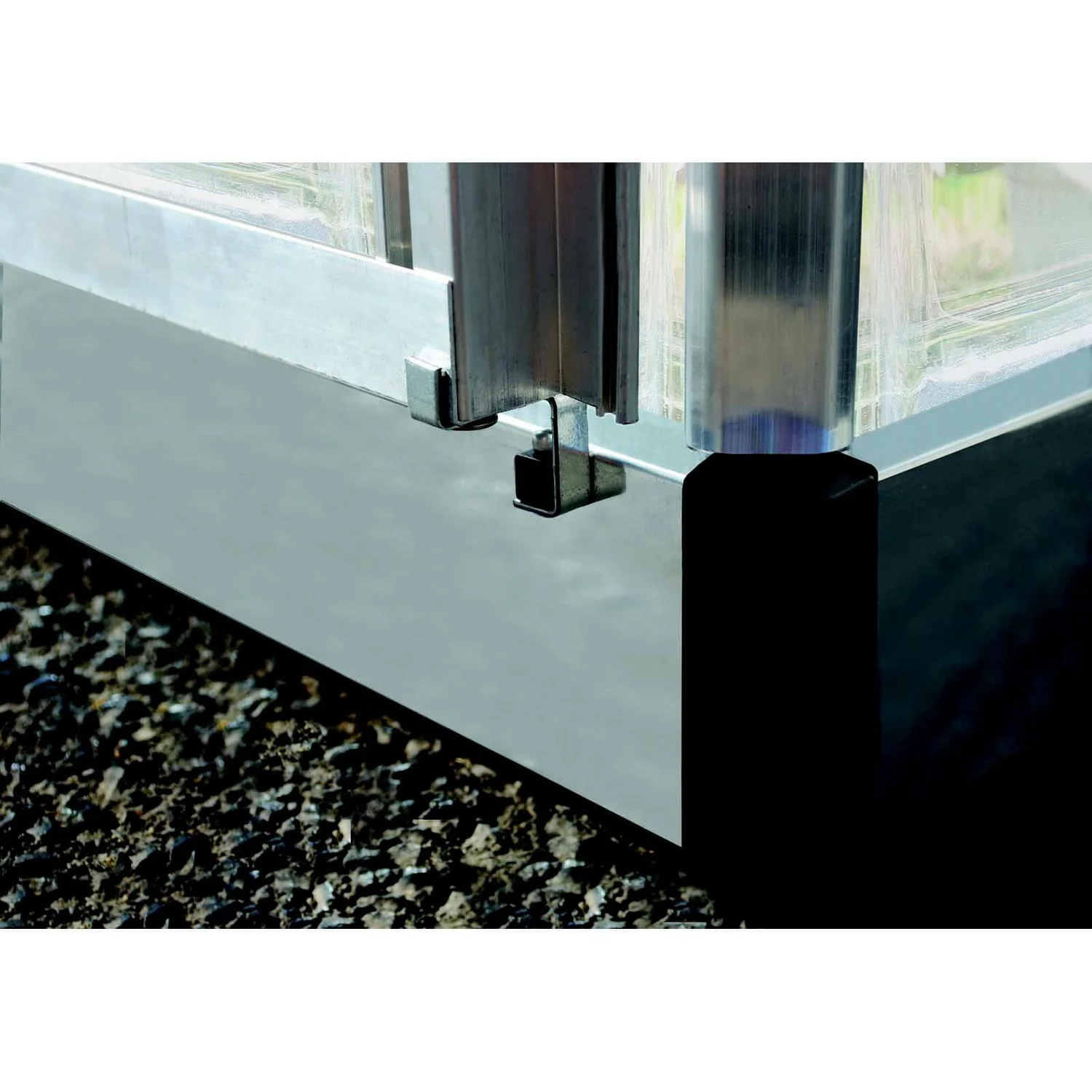 Palram 6 X 4ft Canopia Harmony Greenhouse - Silver - Image 4