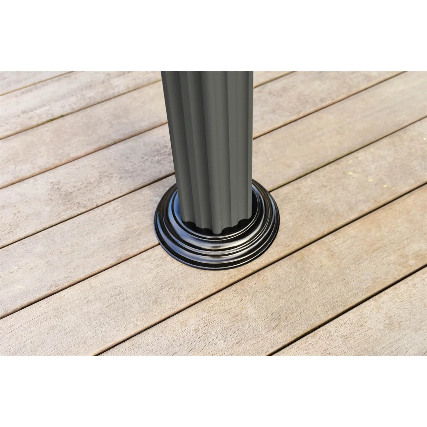 Palram - Canopia Roma Hexagonal Garden Gazebo Grey - Image 6