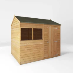 Mercia 8 X 6ft Overlap Reverse Apex Shed