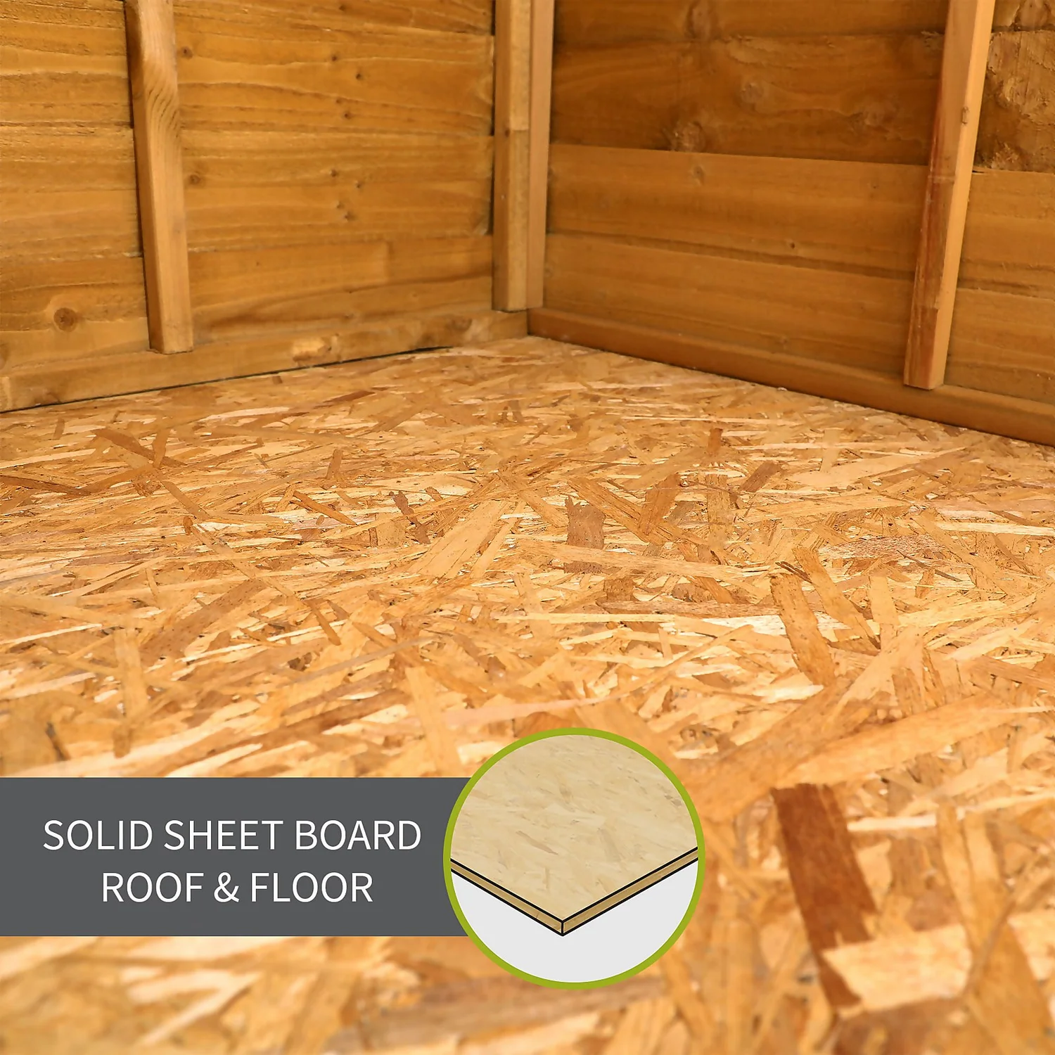 Mercia 11 X 7ft Summerhouse With Side Shed - Image 8