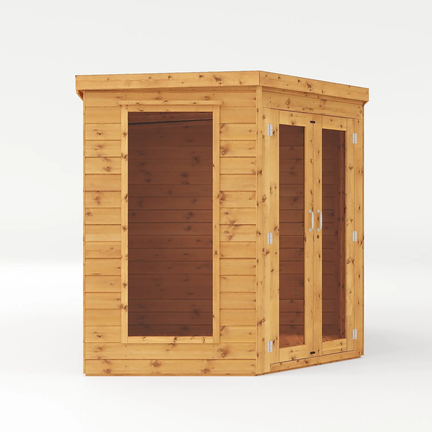 Mercia 11 X 7ft Summerhouse With Side Shed - Image 4