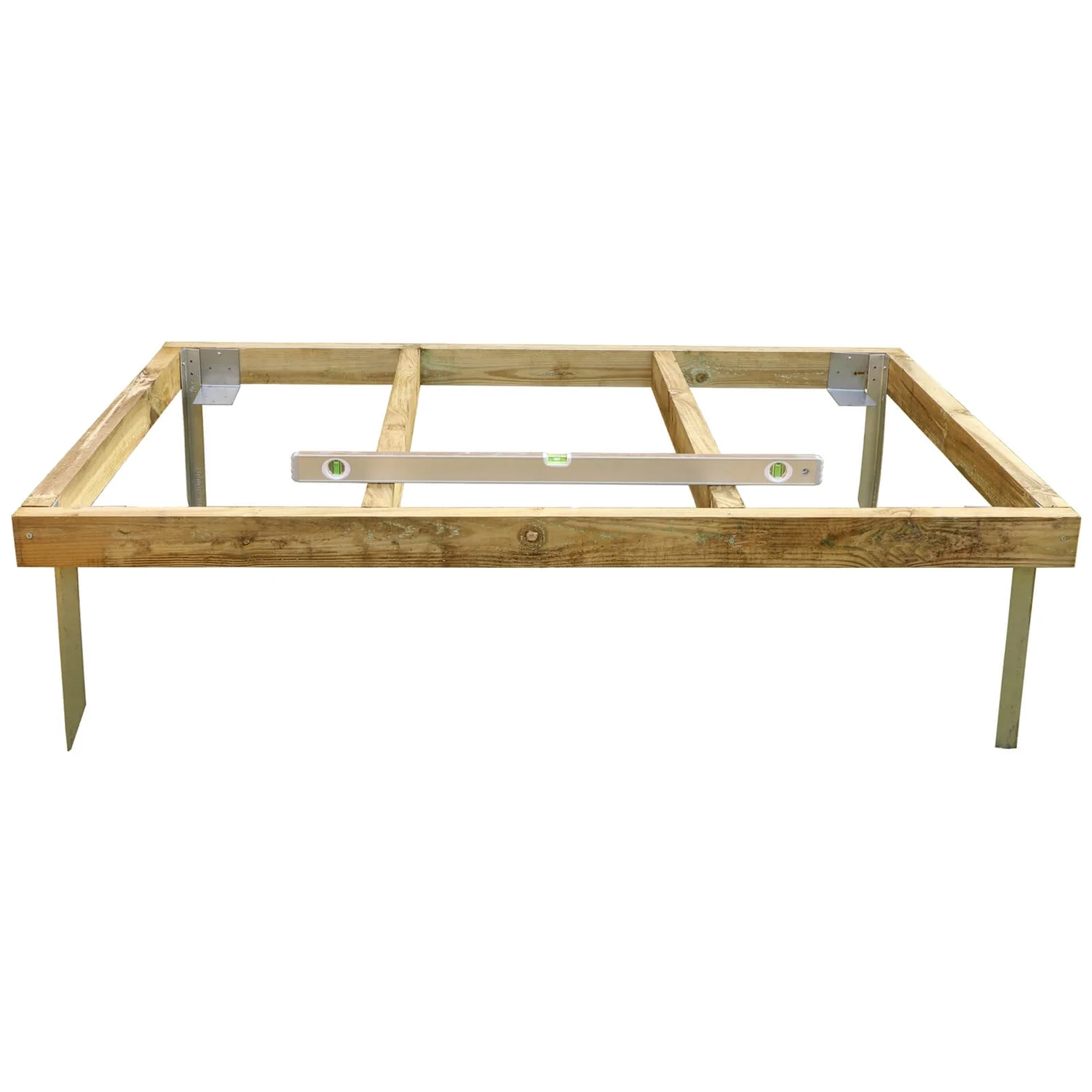 Mercia 6x4ft Pressure Treated Wooden Shed Base - Installation Included - Image 8