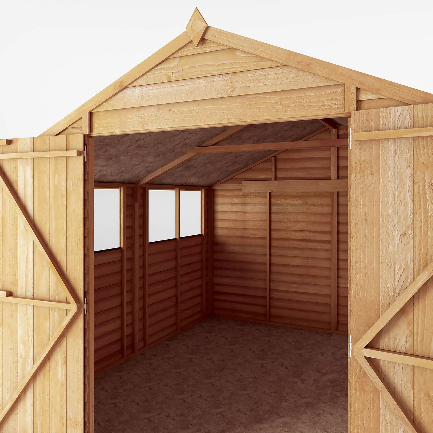 Mercia 10 X 10ft Overlap Apex Shed - Incl. Installation - Image 5