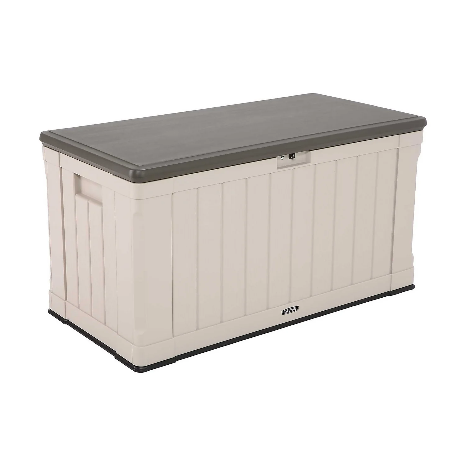 Lifetime Outdoor Plastic Garden Storage Box - 439 Litres