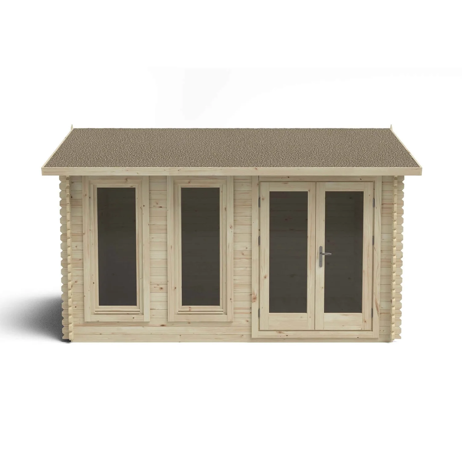 Chiltern 4.0m X 3.0m Log Cabin Single Glazed 24kg Felt, Plus Underlay - Image 5
