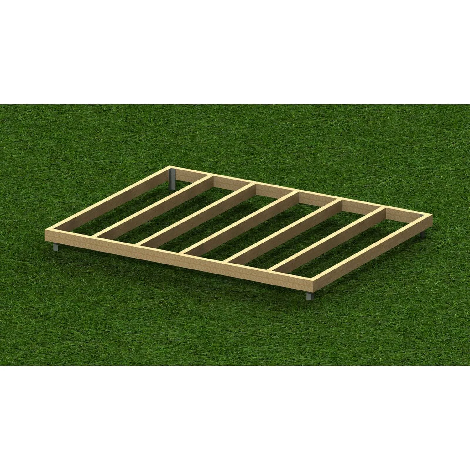 Mercia 10x6ft Pressure Treated Wooden Shed Base - Image 2