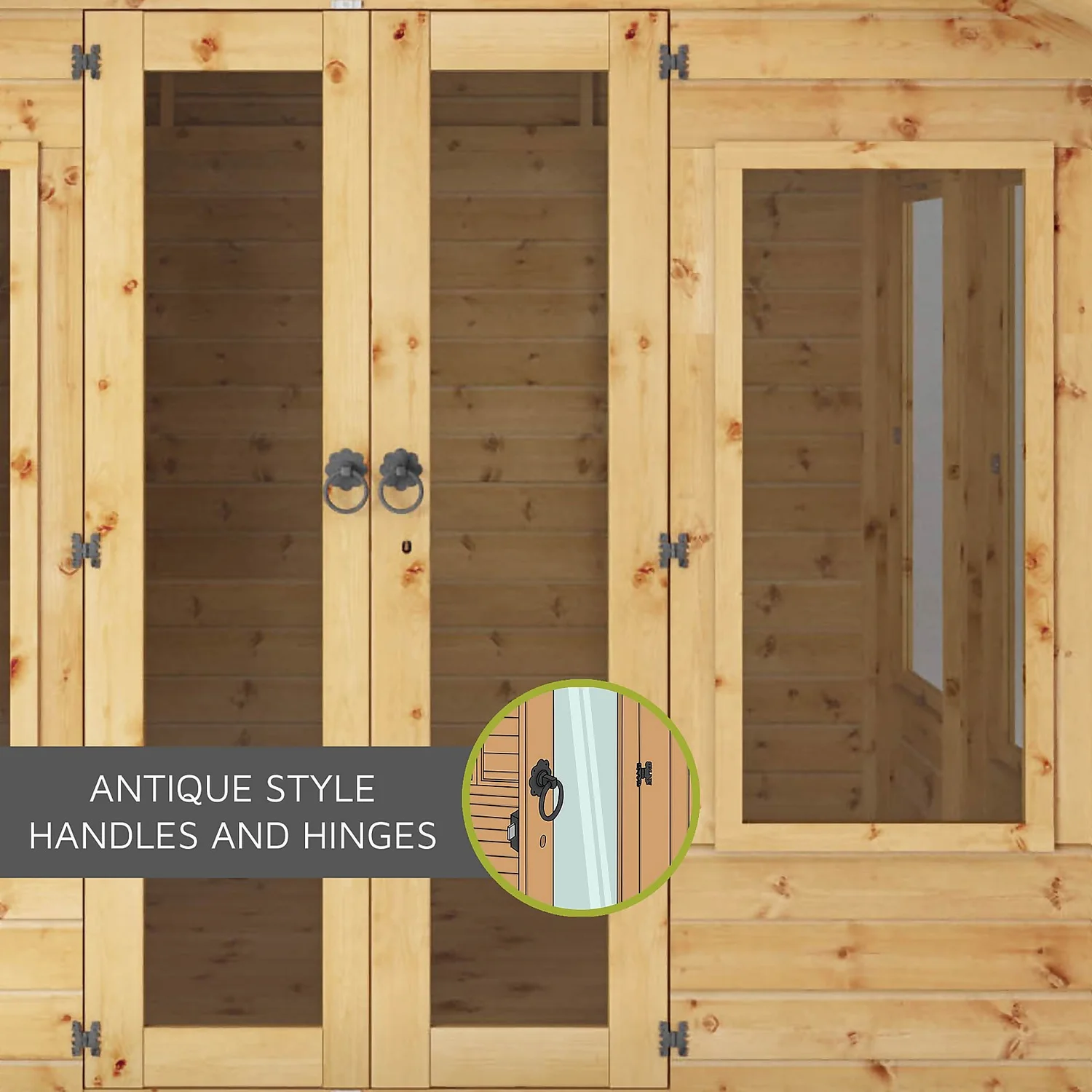 Country Living Tuxford 10 X 8ft Premium Traditional Summerhouse Painted + Installation - Thorpe Towers - Image 5