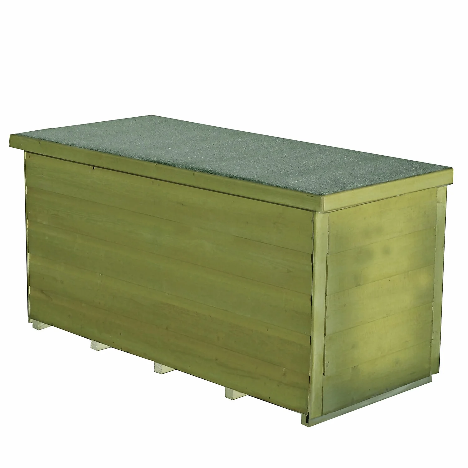 Shire Tongue & Groove Wooden Storage Box - 4x2ft