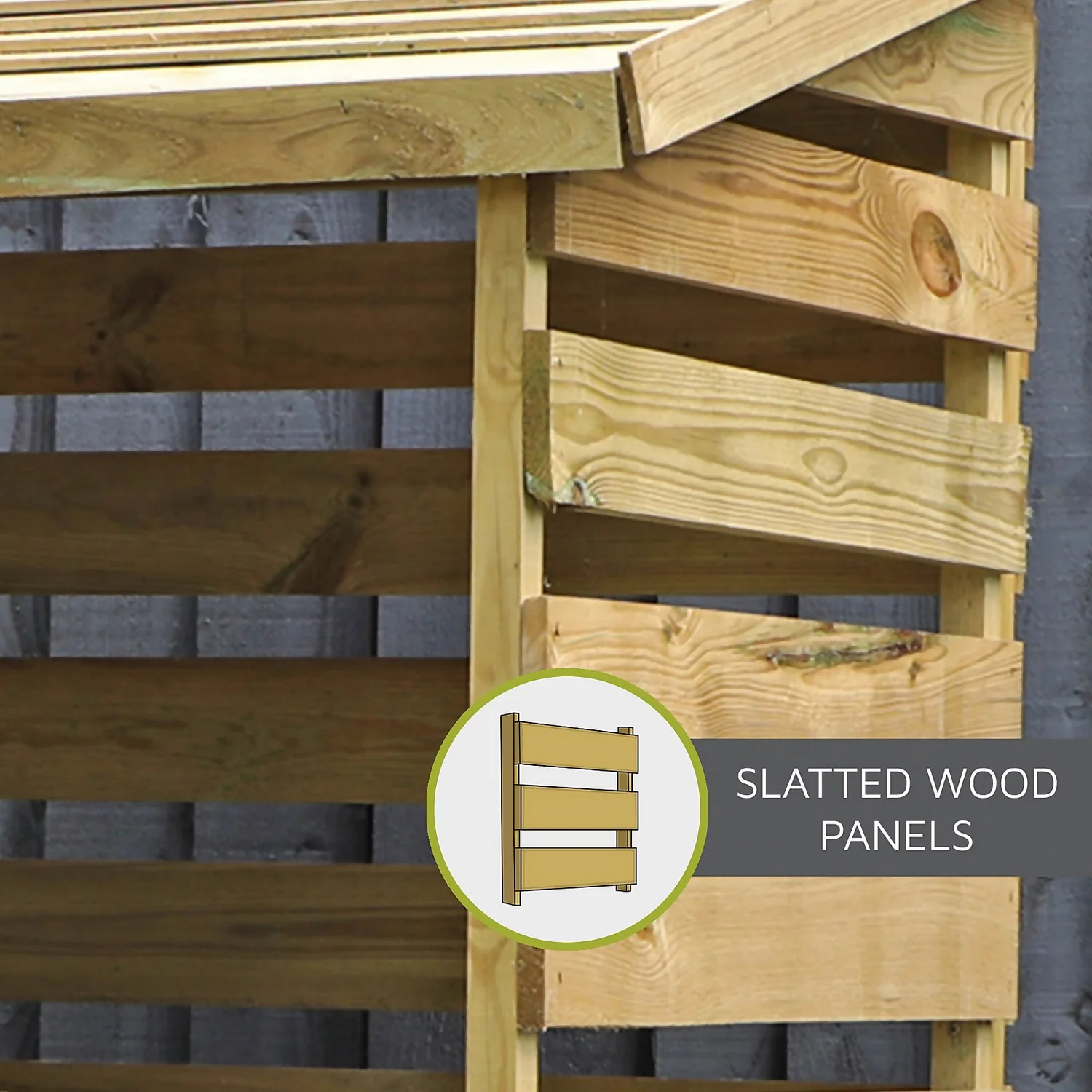 Mercia (Installation Included) Double Log Store - Image 8