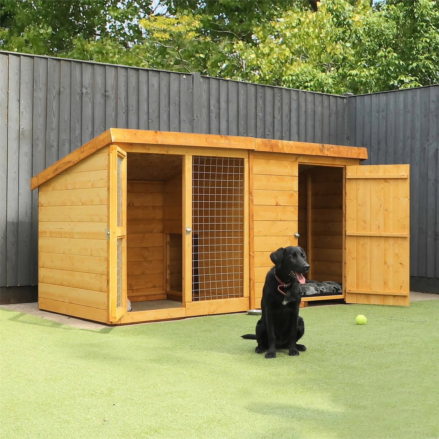 Mercia 8 X 4 Dog Kennel & Run - Image 3