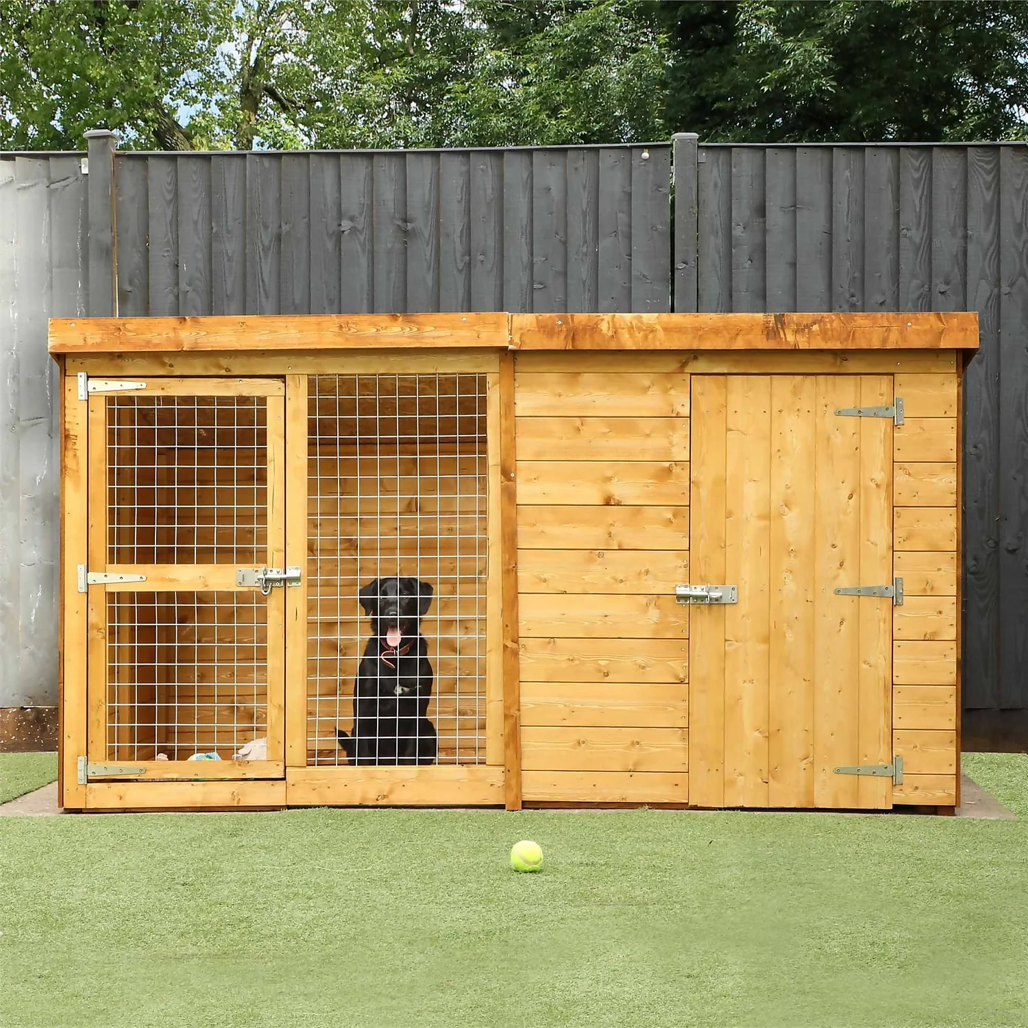 Mercia 8 X 4 Dog Kennel & Run - Image 2