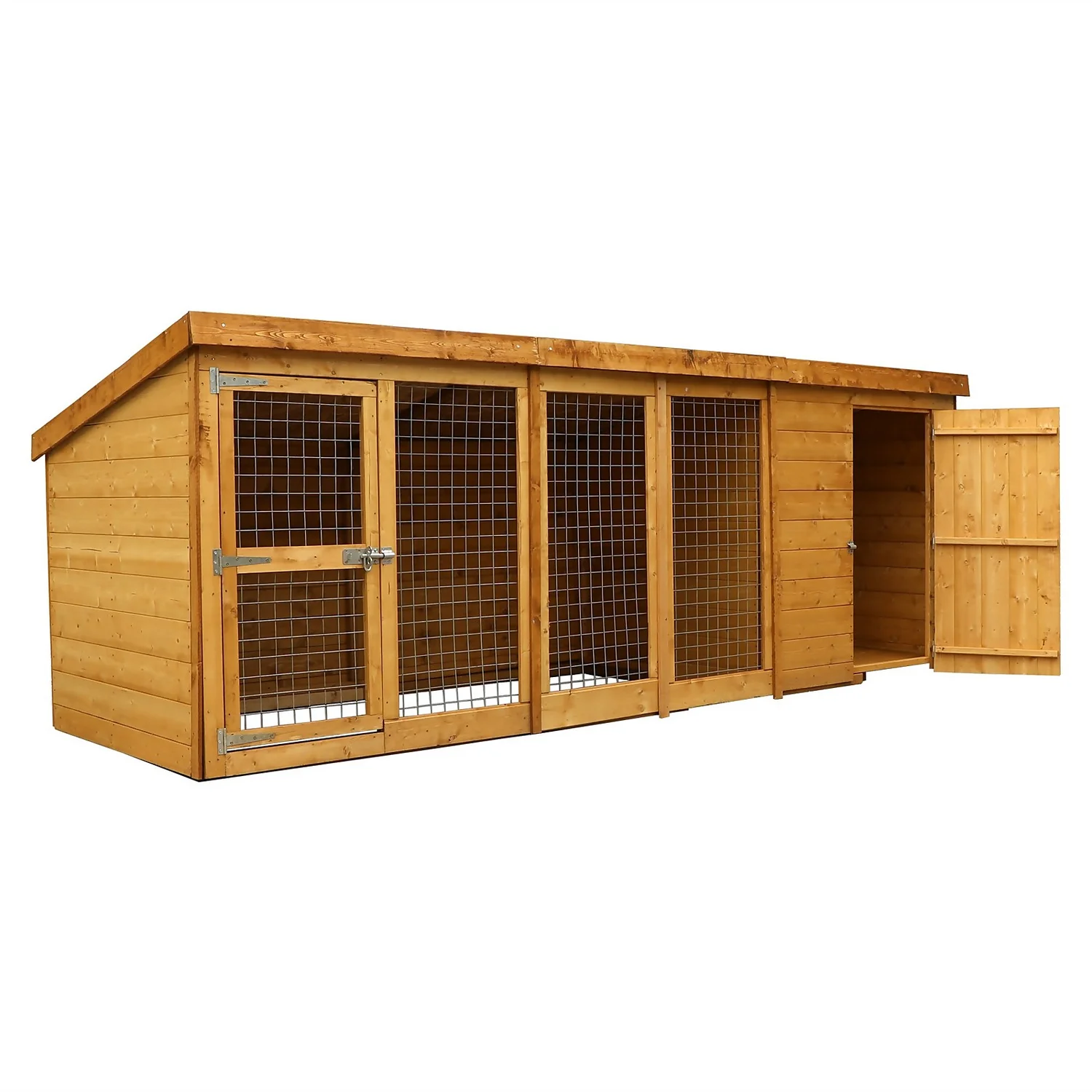Mercia 12 X 4 Dog Kennel & Run (Installed)