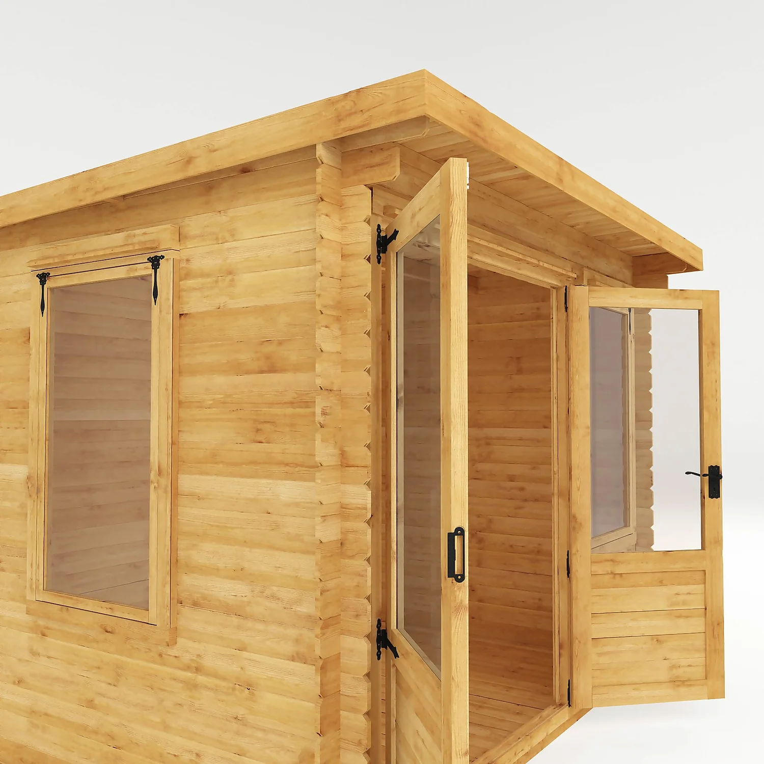 Mercia 3 X 2.4m 19mm Log Cabin (Installed) - Image 3