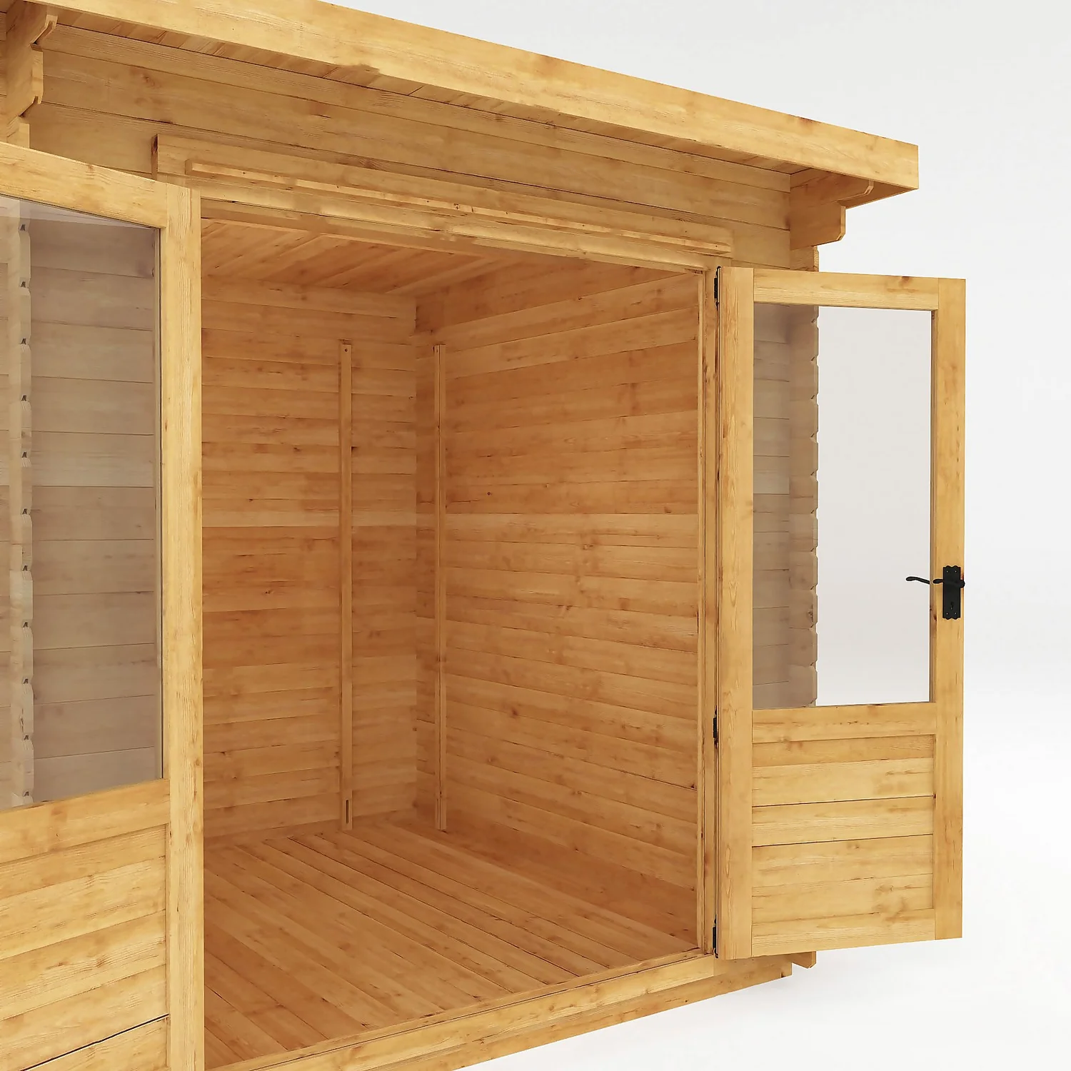 Mercia 2.4 X 2.4m 19mm Log Cabin (Installed) - Image 3