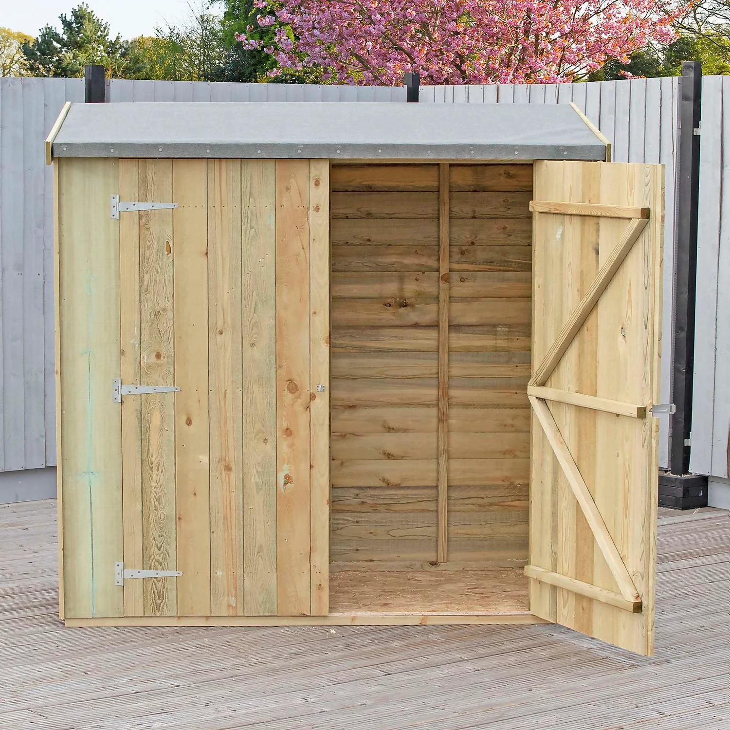 Shire Shed Overlap 6x3 Pent - Image 3