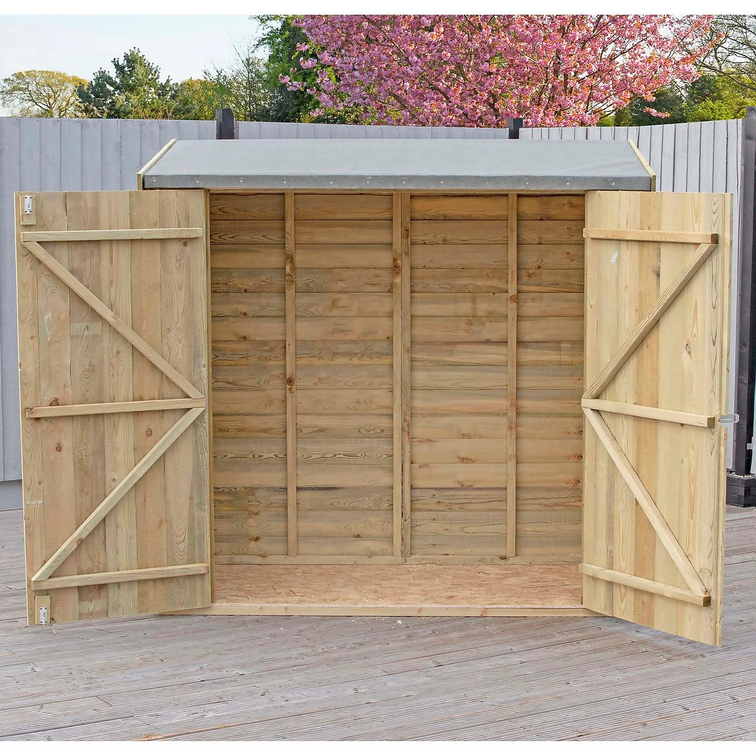 Shire Shed Overlap 6x3 Pent - Image 2