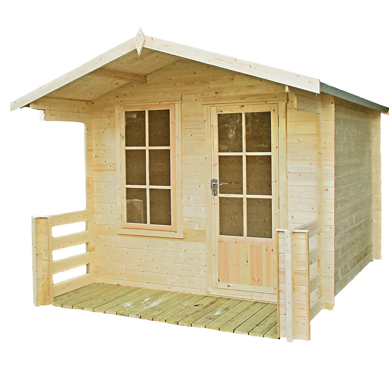 Shire 7 X 7ft Maulden Log Cabin - Including Installation