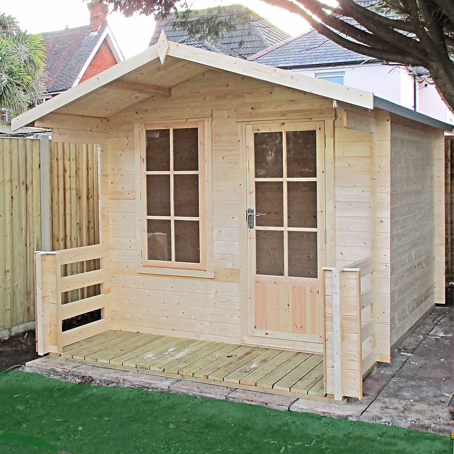 Shire 7 X 7ft Maulden Log Cabin - Including Installation - Image 4
