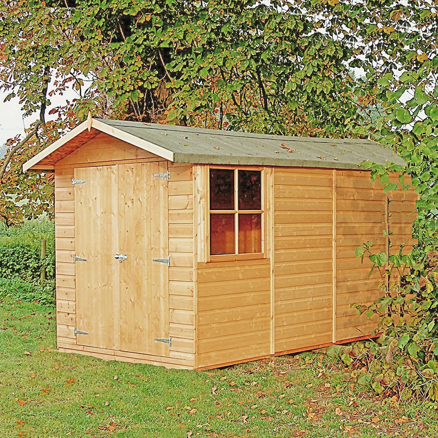 Shire 7 X 13ft Jersey Double Door Garden Shed - Including Installation - Image 8
