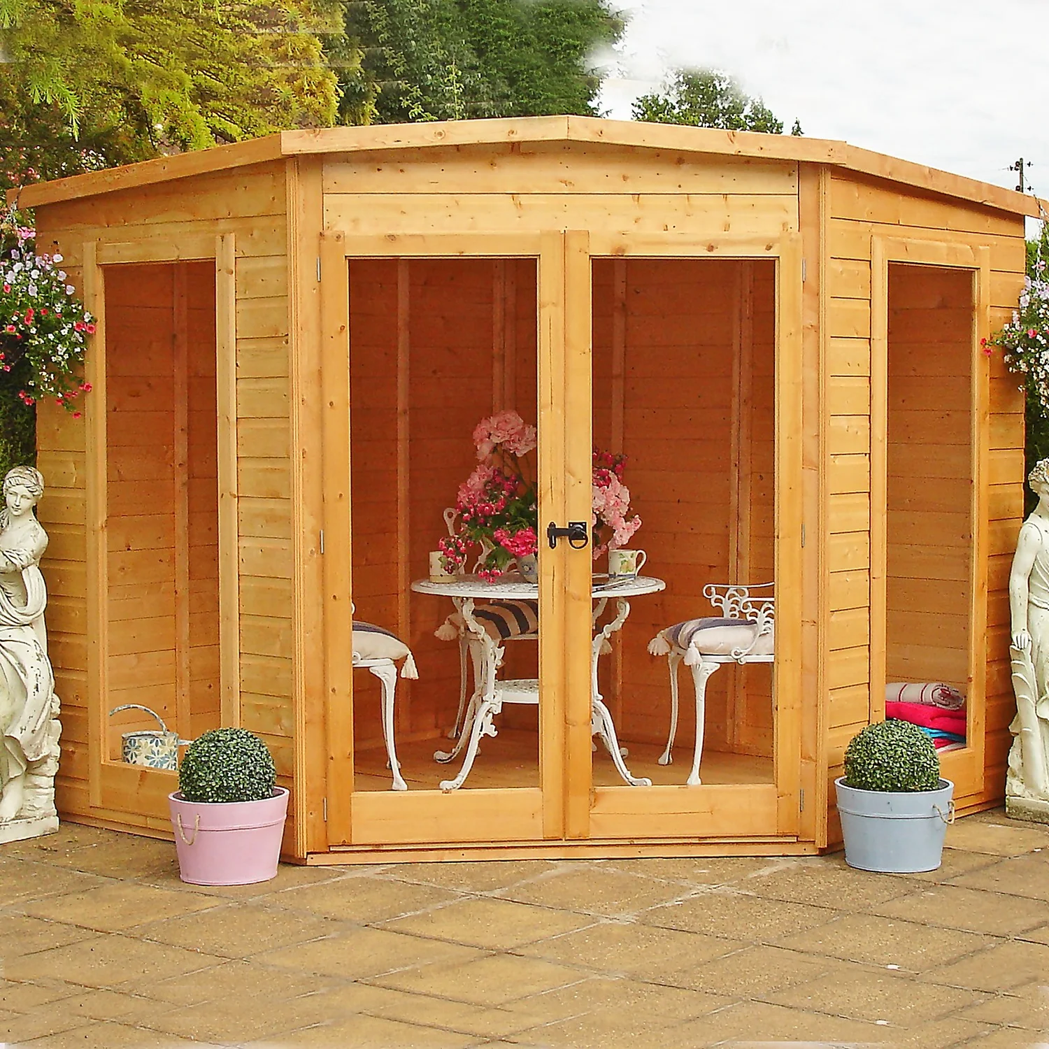 Shire 8 X 8ft Barclay Summerhouse - Image 4