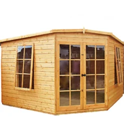 Shire 10 X 10ft Hampton Double Door Summerhouse