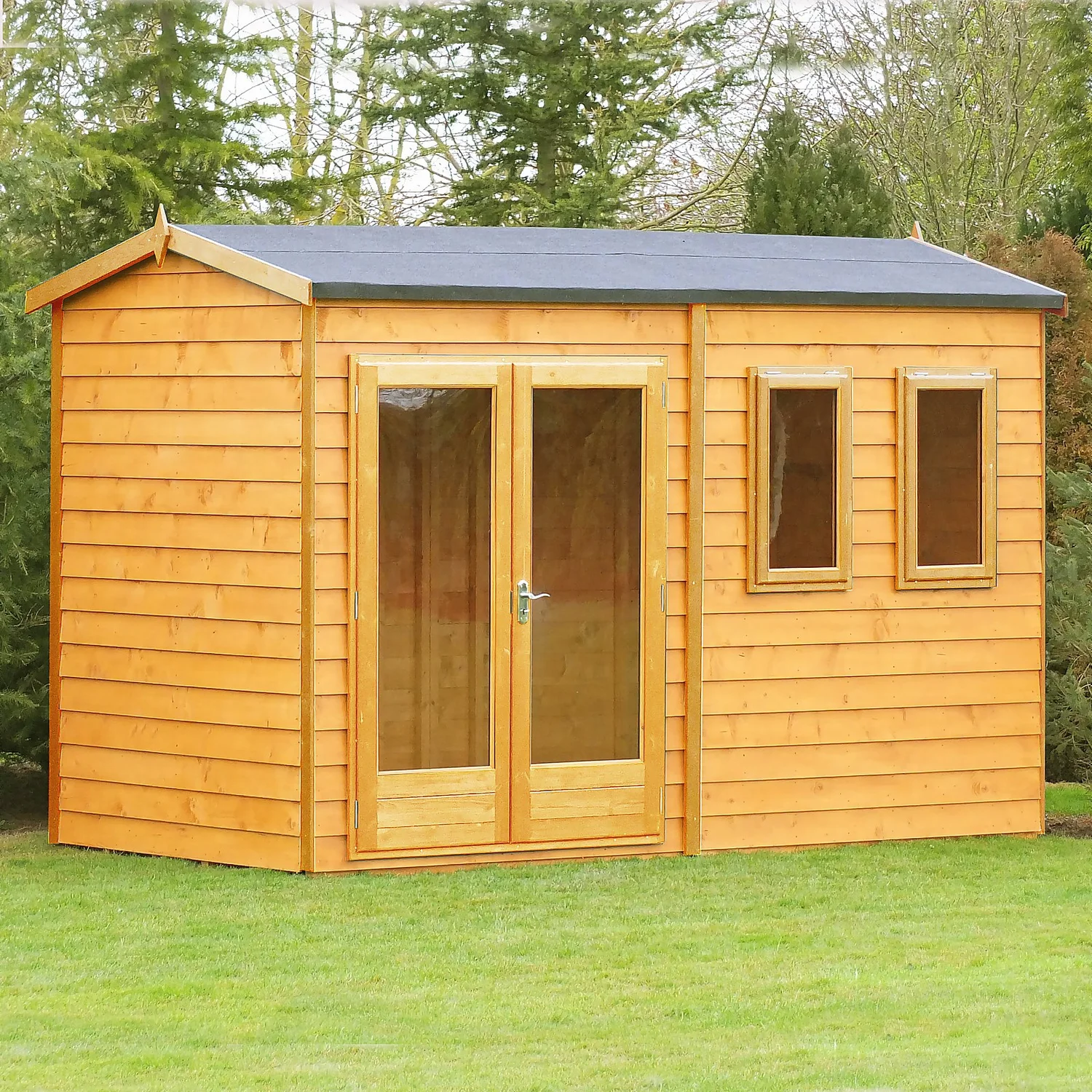 Shire 12 X 12ft Double Door Garden Office - Image 2