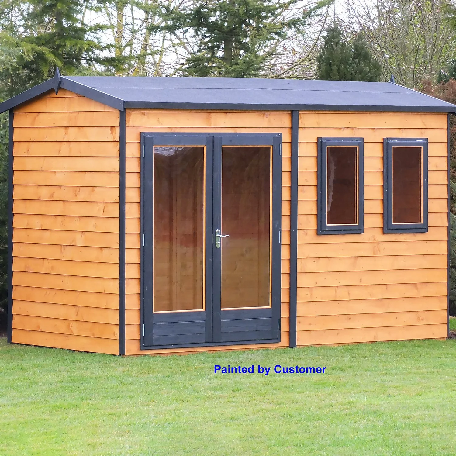 Shire 10 X 10ft Double Door Garden Office - Image 7
