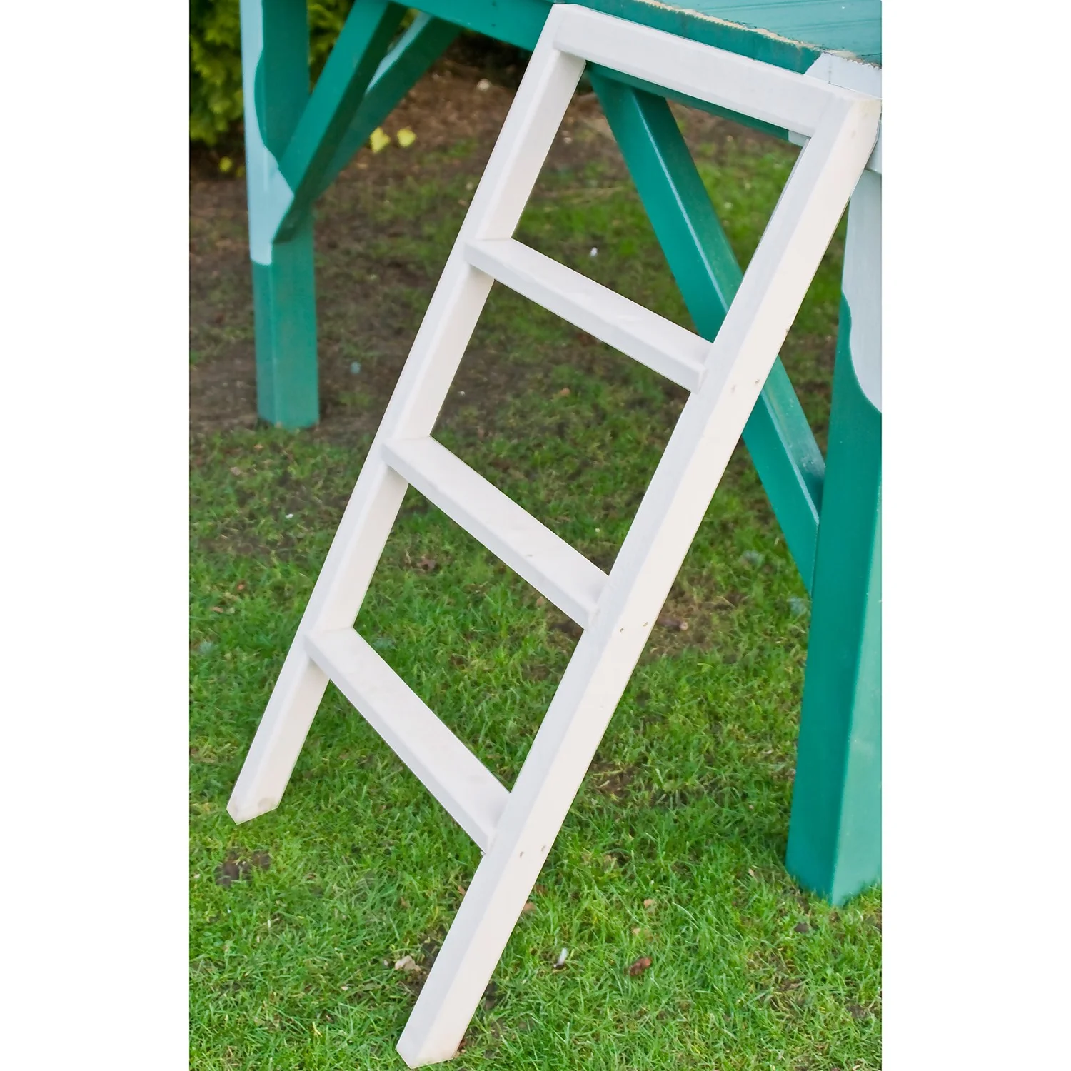 Shire 6x4ft Command Post Wooden Playhouse With Platform - Including Installation - Image 7