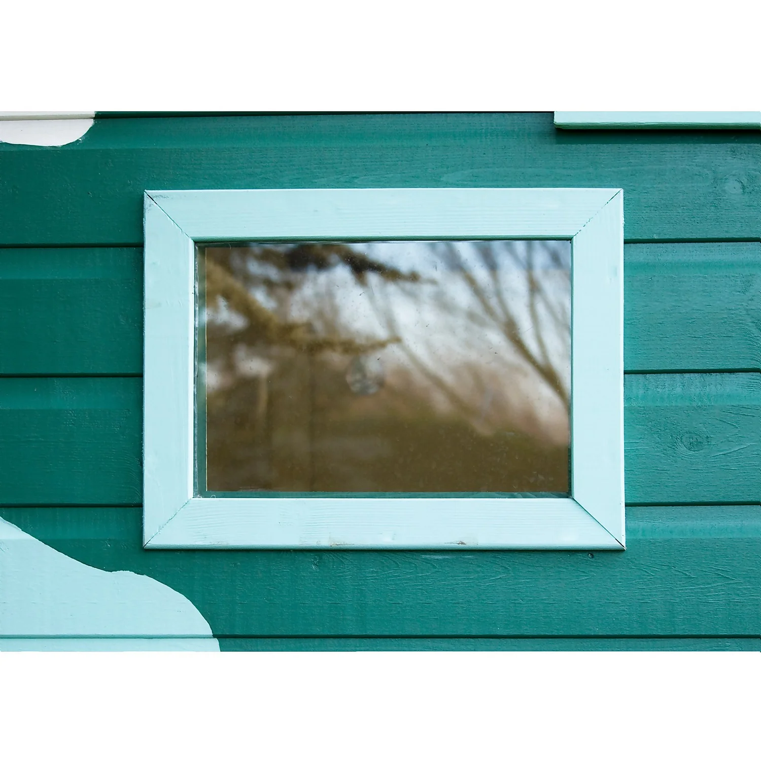 Shire 6x4ft Command Post Wooden Playhouse With Platform - Including Installation - Image 6