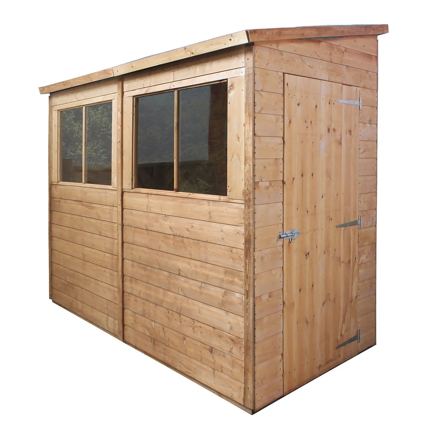 Mercia 8ft X 4ft Premium Shiplap Modular Pent Shed - Including Installation - Image 10