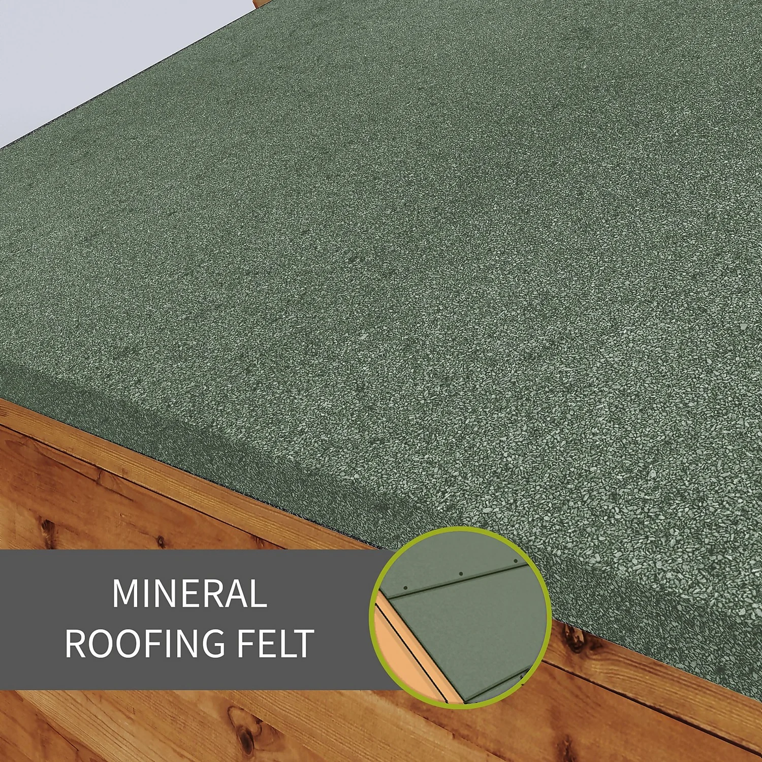 Mercia 8ft X 4ft Premium Shiplap Modular Pent Shed - Including Installation - Image 4