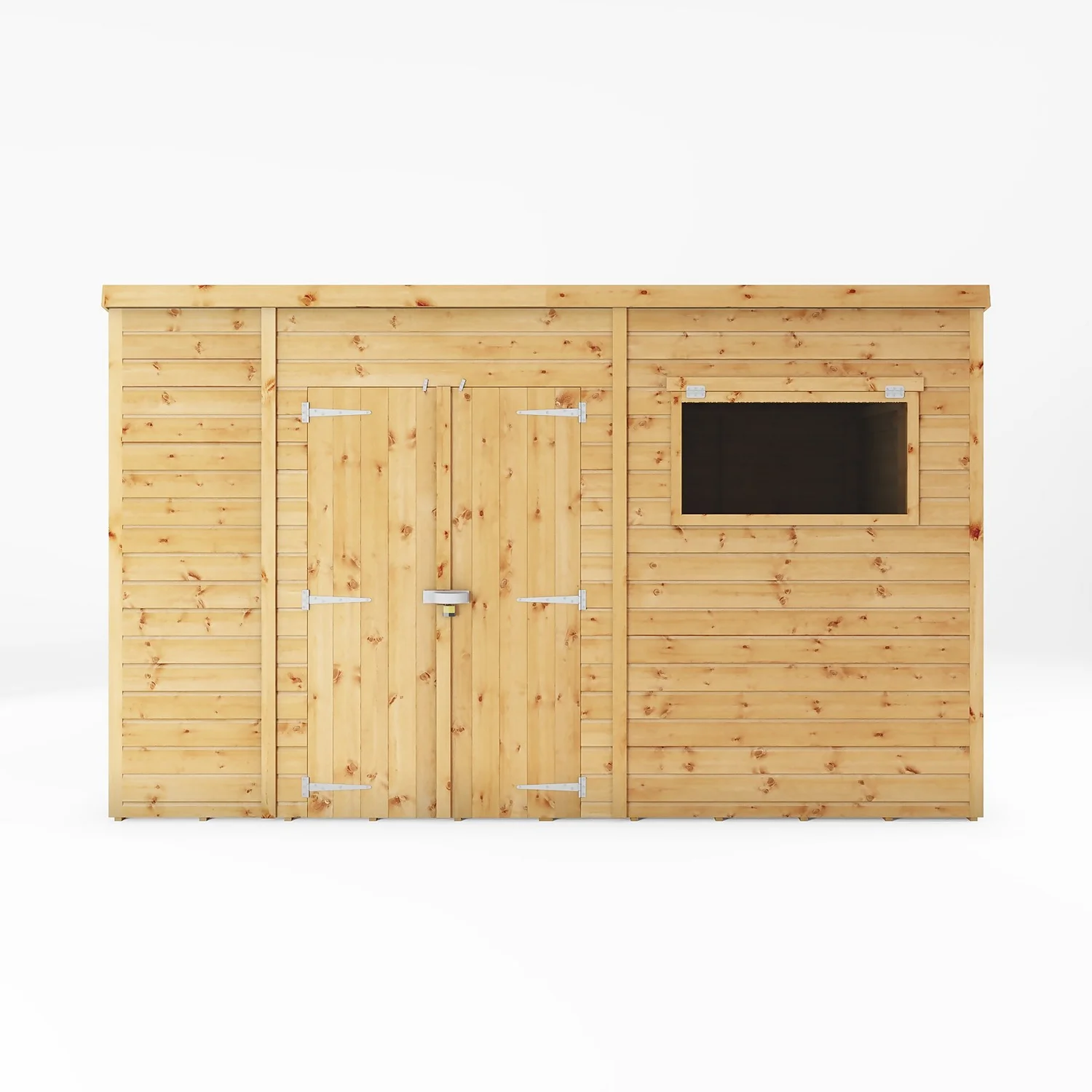 Mercia 12ft X 6ft Premium Shiplap Pent Shed - Image 10
